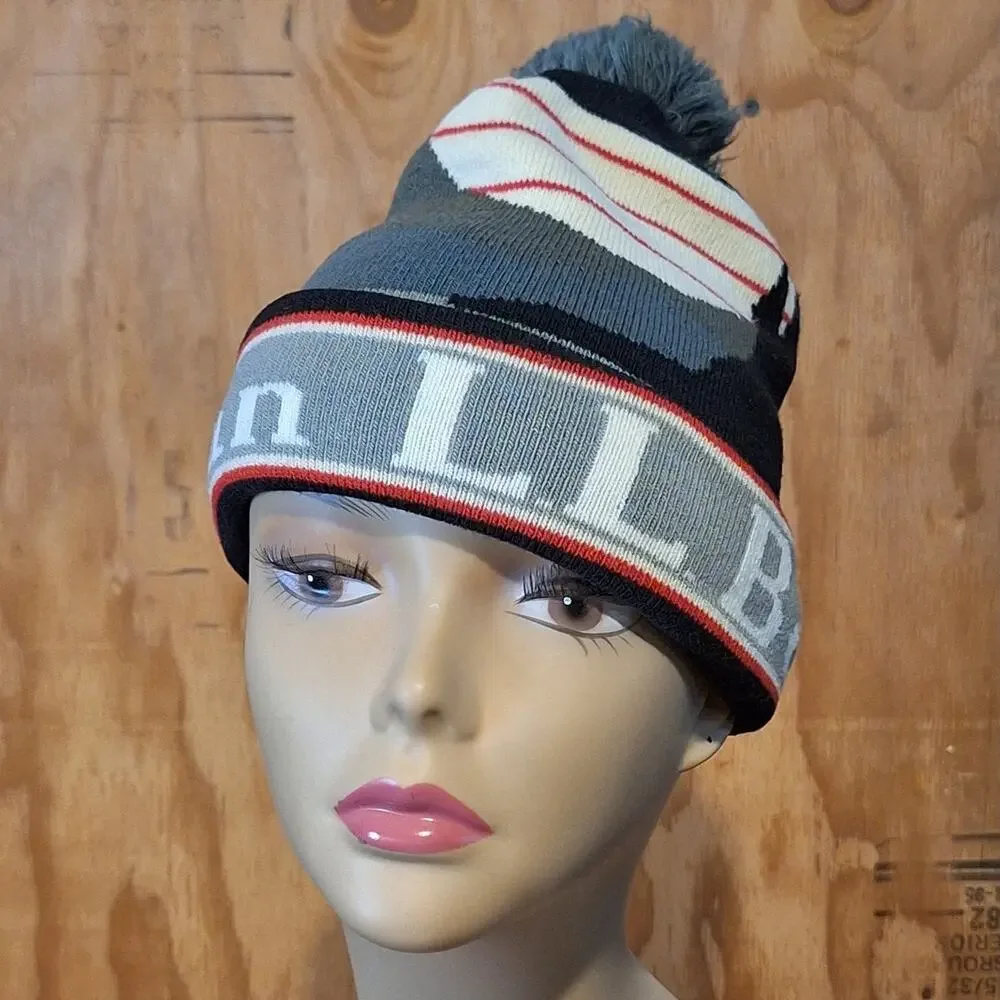 L.L Bean Beanie UNISEX OSFA Katahdin Pom Outdoor Mountains Gorpcore Winter